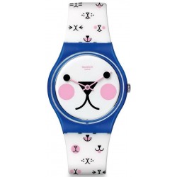 Swatch Unisexuhr Gent Cattitude GN241