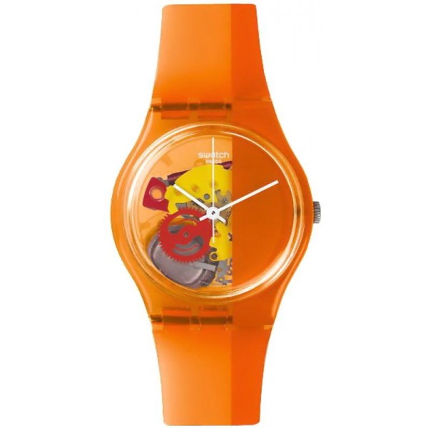 Kaufen Sie Swatch Unisexuhr Gent Bloody Orange GO116