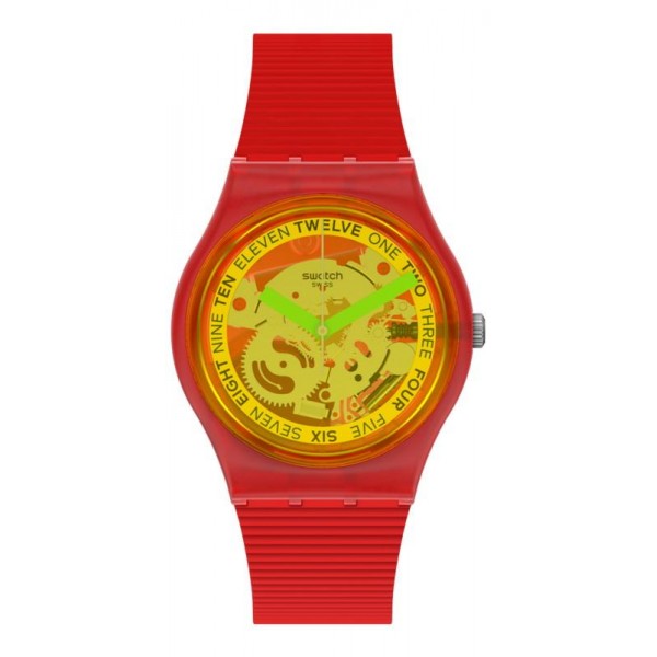 Swatch Unisexuhr Gent Retro-Rosso GR185 kaufen