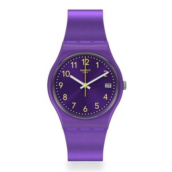 Buy Swatch Womens Watch Gent Purplazing GV402