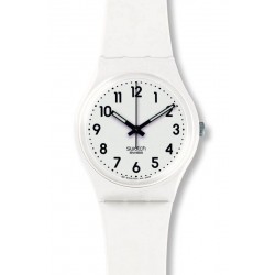Montre Swatch Unisex Gent Just White Soft GW151O
