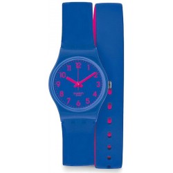 Swatch Damenuhr Lady Biko Bloo LS115