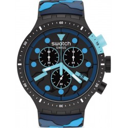 Acheter Montre Swatch Big Bold Chrono Escapeocean SB02B408