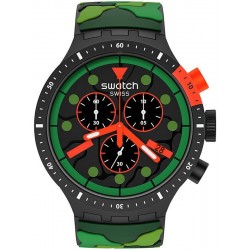 Acheter Montre Swatch Big Bold Chrono Escapejungle SB02B409