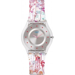 Swatch Women's Watch Skin Classic Jardin Fleuri SFE102