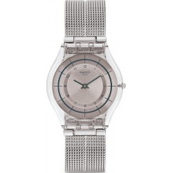 Swatch Women's Watch Skin Classic Sky Net SFE109M