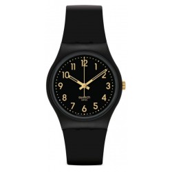 Swatch Unisex Watch Gent Golden Tac SO28B113