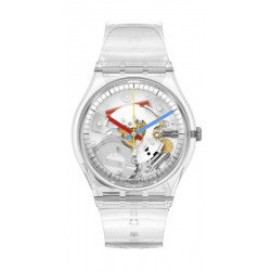 Swatch Unisex Watch Clearly Gent SO28K100