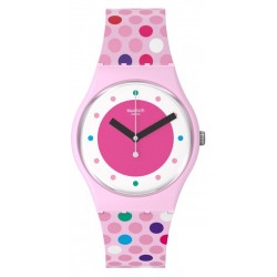 Swatch Women's Watch Gent Blowing Bubbles SO28P109