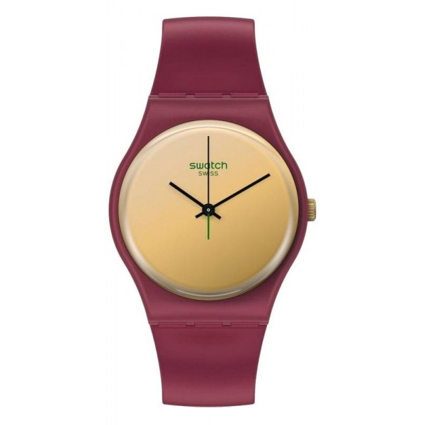 Montre Swatch Femme Gent Goldenshijian SO28R102 Acheter Montre Swatch Femme Gent Goldenshijian SO28R102
