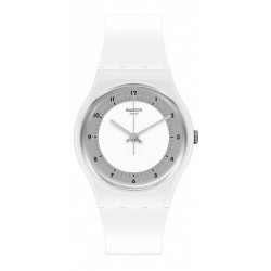 Swatch Women's Watch Gent Weisser Than White SO28W104