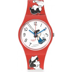 Comprare Orologio Swatch Peanuts Klunk! Lucy Van Pelt SO28Z106