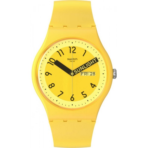 Comprare Orologio Swatch Unisex New Gent Proudly Yellow SO29J702