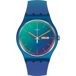 Orologio Swatch Unisex New Gent Fade To Teal SO29N708