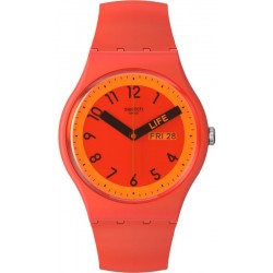 Orologio Swatch Unisex New Gent Proudly Red SO29R705