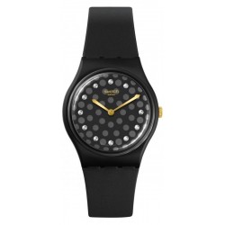 Swatch Women's Watch Gent Sparkle Night SO31B102