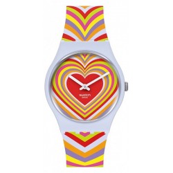 Swatch Women's Watch Gent Groovy Love SO31S100