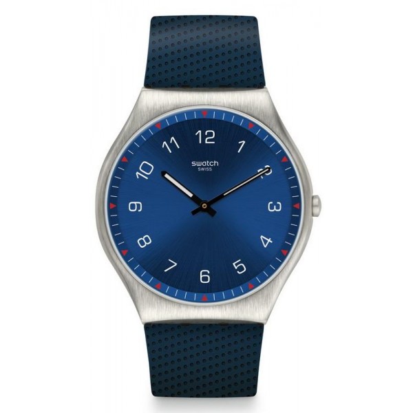 Buy Swatch Mens Watch Skin Irony Skinnavy SS07S102