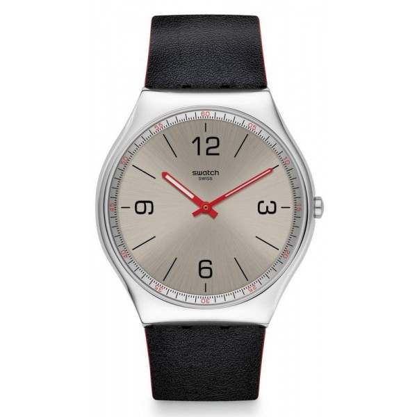 Buy Swatch Mens Watch Skin Irony Skinmetal SS07S104