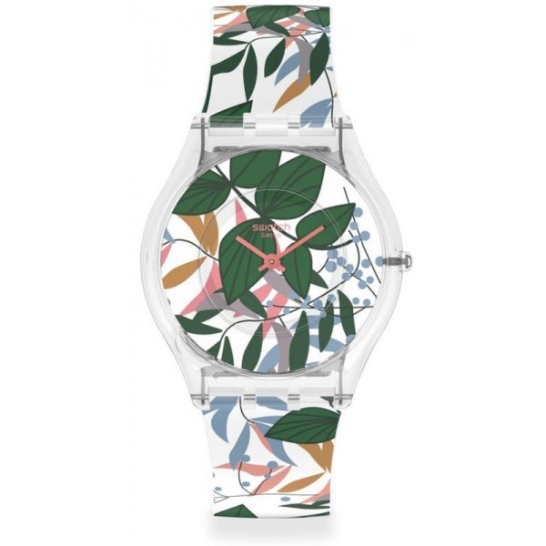 Comprare Orologio Swatch Donna Skin Classic Leaves Jungle SS08K111