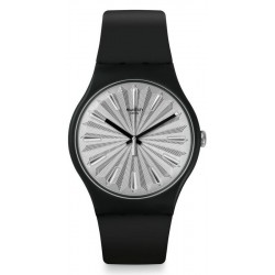 Swatch Damenuhr New Gent Silver Shield SUOB172 kaufen