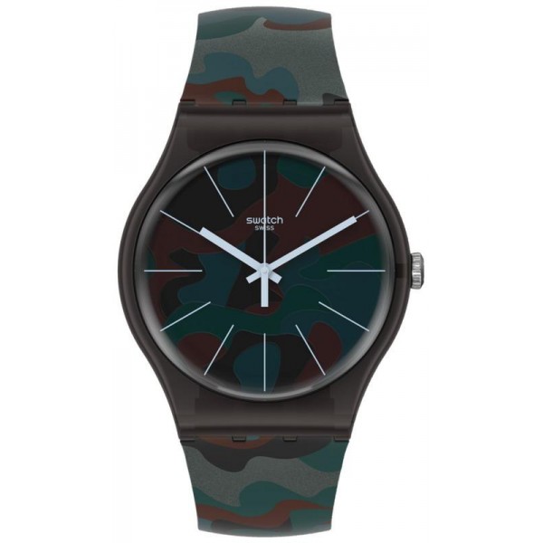Swatch Unisex Watch New Gent Camoucity SUOB175 Buy Swatch Unisex Watch New Gent Camoucity SUOB175