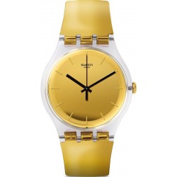 Reloj Swatch Unisex New Gent Goldenall SUOK120
