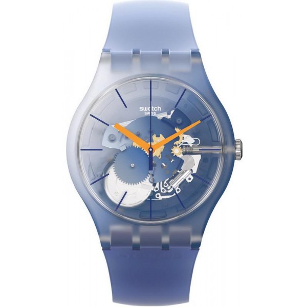 Buy Swatch Unisex Watch New Gent All That Blues SUOK150