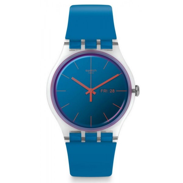 Kaufen Sie Swatch Damenuhr New Gent Polablue SUOK711