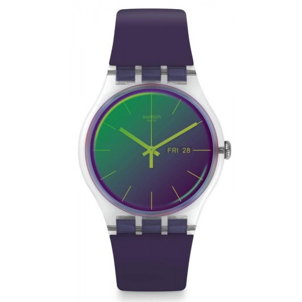 Kaufen Sie Swatch Damenuhr New Gent Polapurple SUOK712