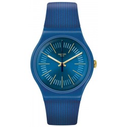 Swatch Unisex Watch New Gent Cyderalblue SUON143