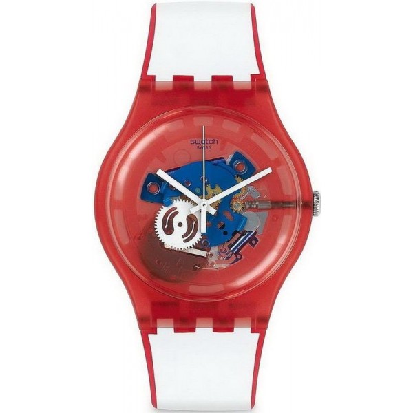 Comprare Orologio Swatch Unisex New Gent Clownfish Red SUOR102