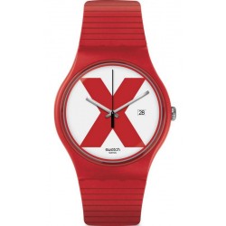 Orologio Swatch Unisex New Gent XX-Rated Red SUOR400