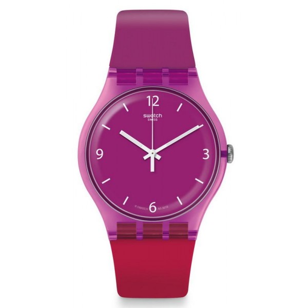 Kaufen Sie Swatch Damenuhr New Gent Cherryberry SUOV104
