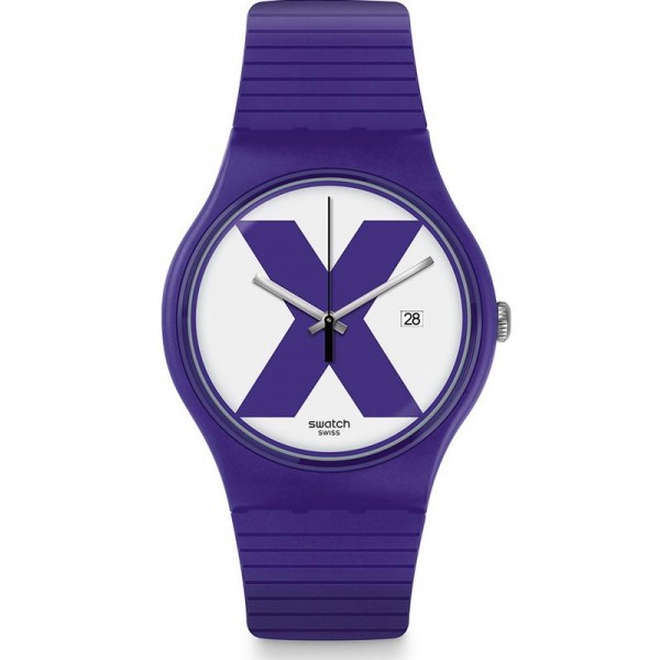 Comprare Orologio Swatch Unisex New Gent XX-Rated Purple SUOV401