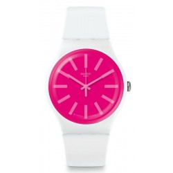 Swatch Unisexuhr New Gent Strawbeon SUOW162