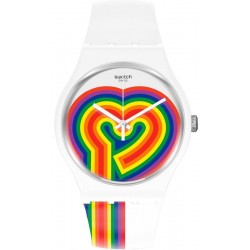 Swatch Women's Watch New Gent Beating Love SUOW171