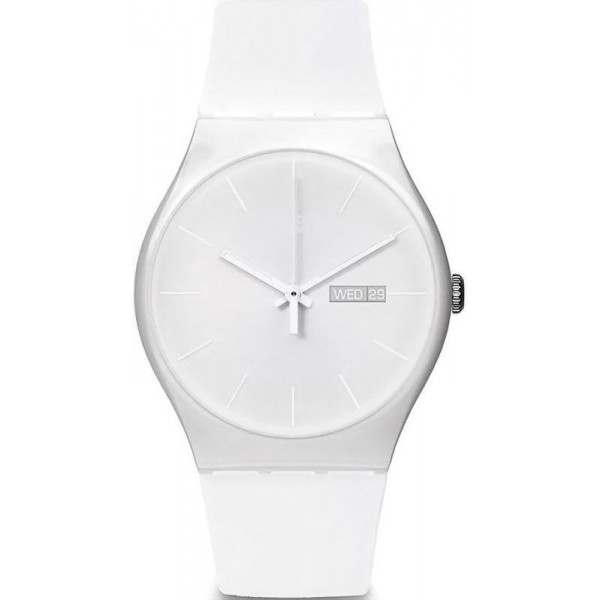 Comprar Reloj Swatch Unisex New Gent White Rebel SUOW701