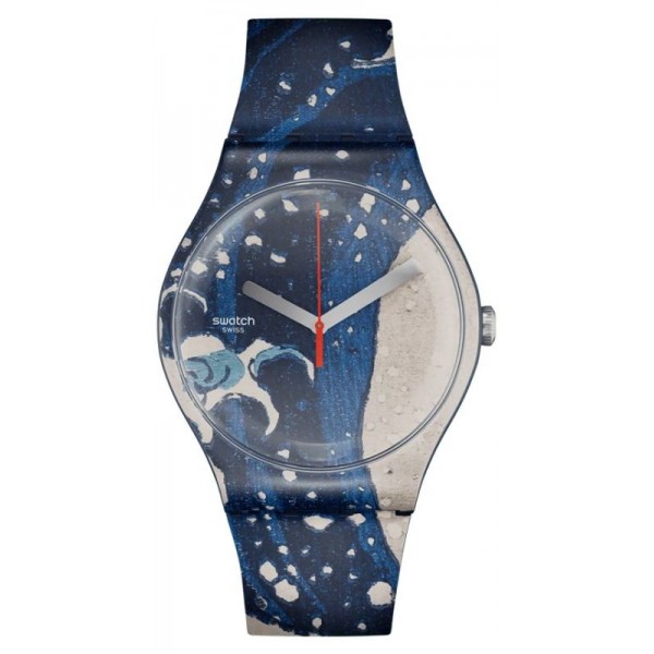 Comprare Orologio Swatch The Great Wave by Hokusai & Astrolabe SUOZ351