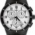 Swatch Unisex Watch Chrono Plastic Twice Again Black SUSB401