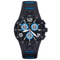 Kaufen Sie Swatch Herrenuhr Chrono Plastic Black Spy SUSB410