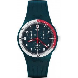Swatch Men's Watch Chrono Plastic El Comandante SUSN405