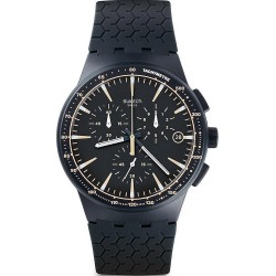 Swatch Herrenuhr Chrono Plastic Meine Spur SUSN407