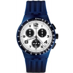 Swatch Herrenuhr Chrono Plastic Travel Choc SUSN408