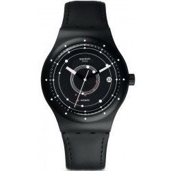 Swatch Unisexuhr Sistem51 Sistem Black SUTB400 Automatik