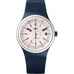 Swatch Unisexuhr Sistem51 Sistem Navy Automatik SUTN400