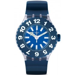 Swatch Men's Watch Scuba Libre Die Blaue SUUK112