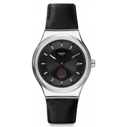 Swatch Men's Watch Irony Sistem51 Petite Seconde Black Automatic SY23S400