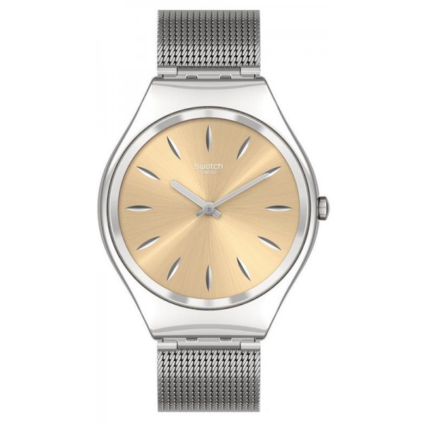 Comprare Orologio Swatch Unisex Skin Irony Skingoldenblink SYXS133M