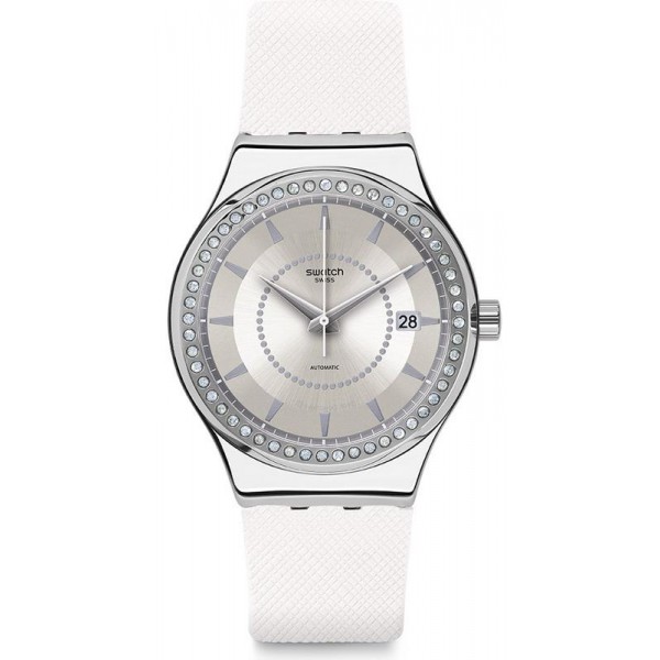 Acheter Montre Swatch Femme Irony Sistem51 Sistem Snow Automatique YIS406